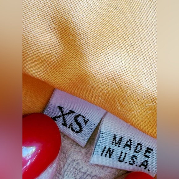 Vintage 80s 90s Bright rainbow plaid faux fur jacket - Picture 8 of 8